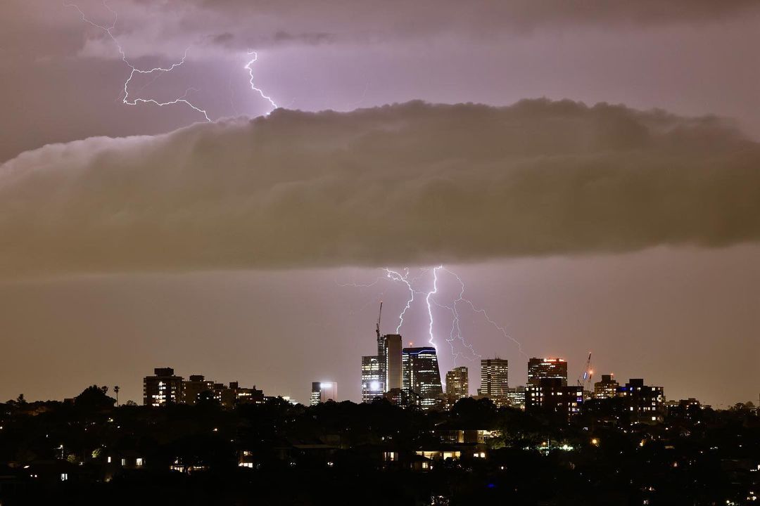 Spectacular Sydney Storms Extend Citys Remarkable Rain Record 